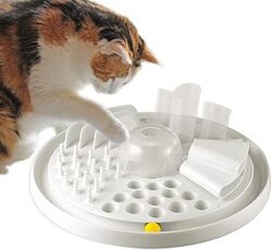 EDUPET 05005AA Juguetes para Gatos interactivos Cat Love, Blanco