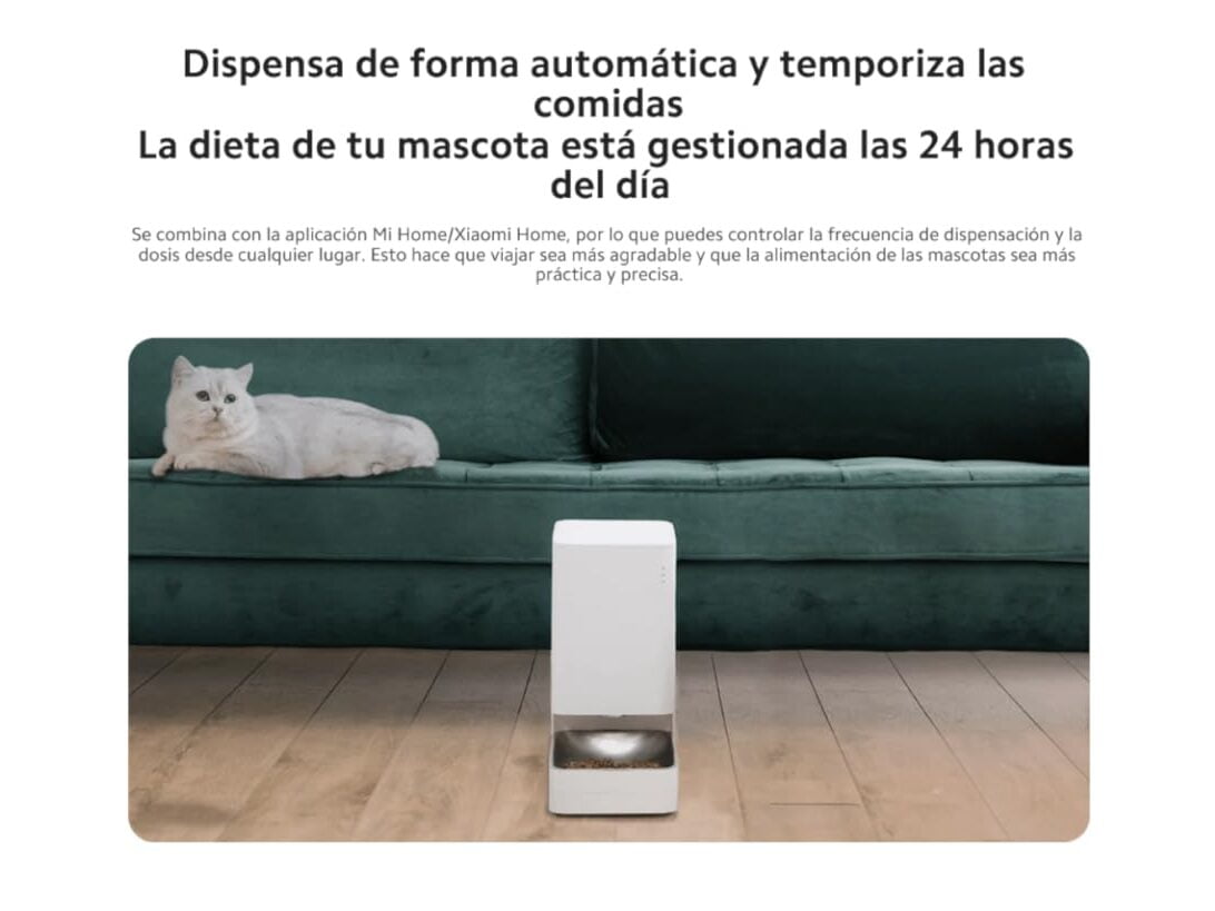 Mejor Comedero Automático para Gatos XIAOMI SMART PET FOOD FEEDER