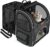 MORPILOT Mochila Gatos Plegable Impermeable hasta 8 kg Gris